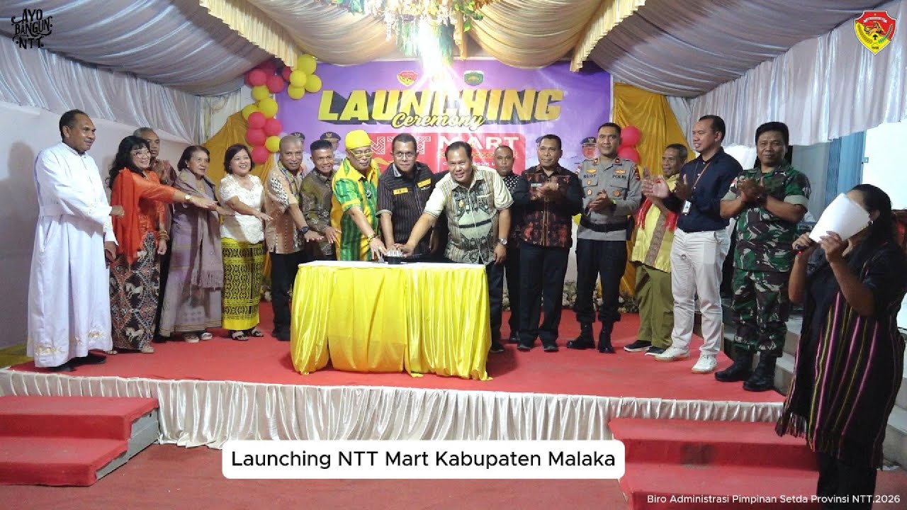 Launching NTT Mart Kabupaten Malaka
