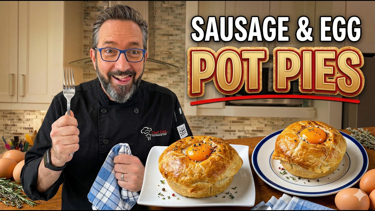 Irresistible Sausage & Egg Pot Pies