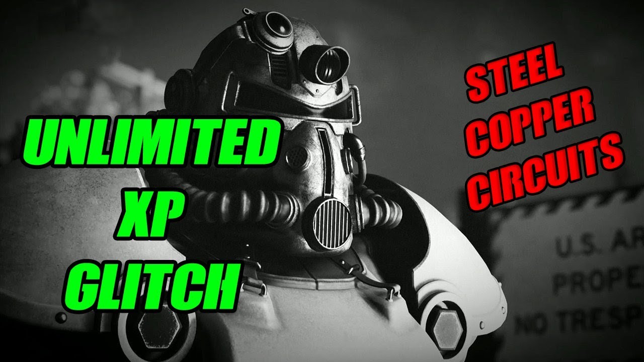 Fallout 76 - Unlimited XP Glitch (Copper, Steel, Circuits)