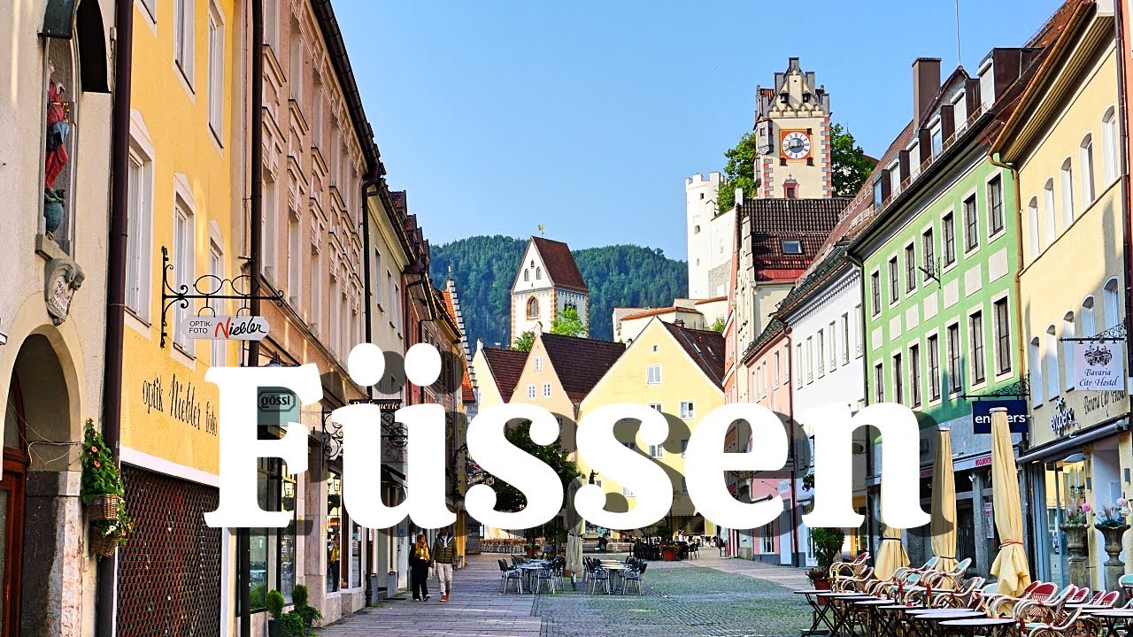 🇩🇪 Füssen, Germany Walking Tour June 2025 (4K UHD)