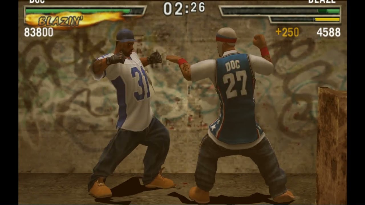 Def Jam Fight For New York Redman Doc Method Man Blaze ppsspp