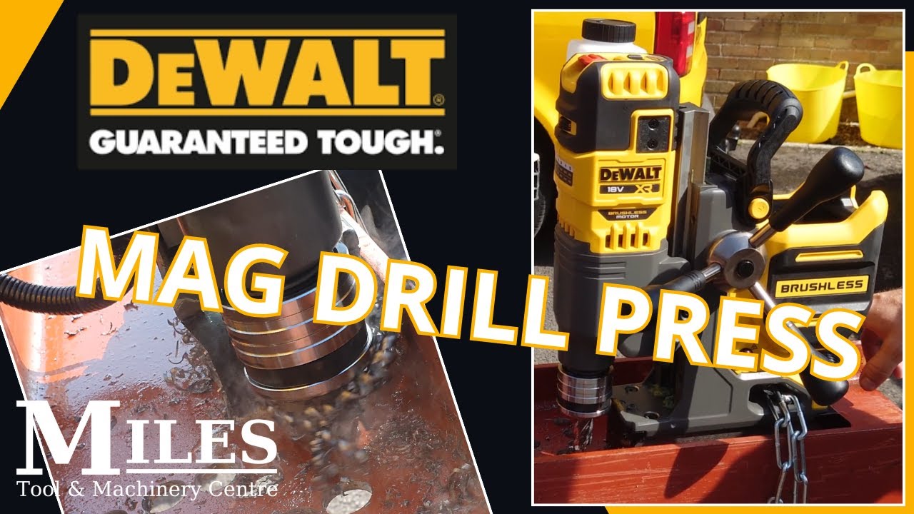 Discover the DeWalt DCD1623N-XJ 18v XR Mag Drill Press | Tool Demo