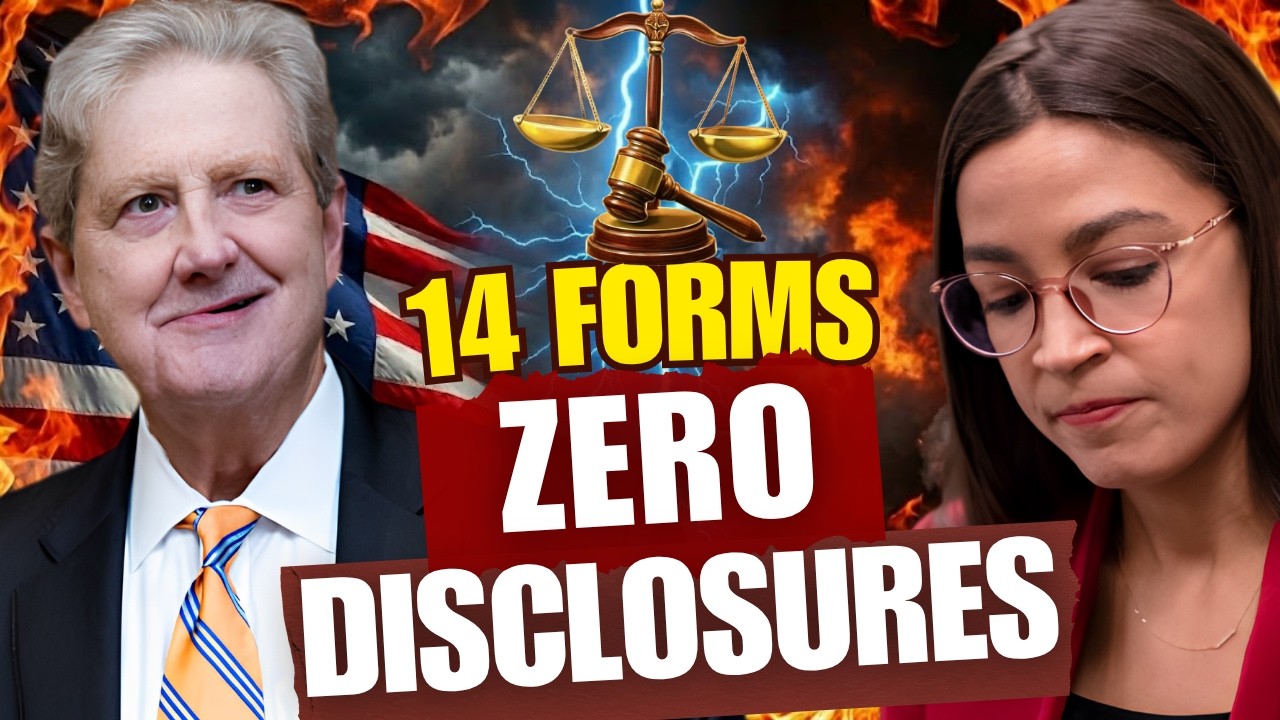 Sen. Kennedy Questions AOC Over Spouse Records &mdash; 14 Forms, Zero Disclosures