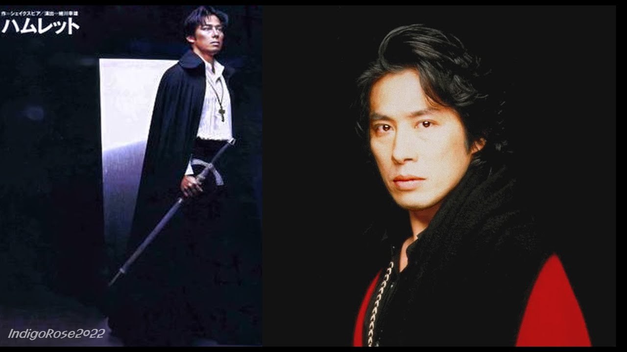 Hiroyuki Sanada 真田広之 Hamlet ハムレット (1998) at the Barbican Theatre London - Itsumo Omaeo Mitsumeteru