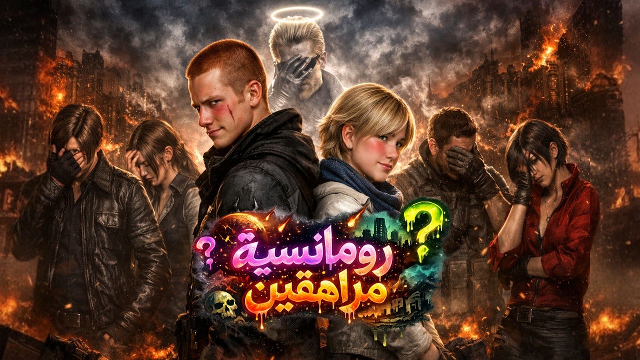 رومانسية في نهاية العالم - Resident Evil 6 - ريزدنت إيفل 6 - 2# الاخيرة