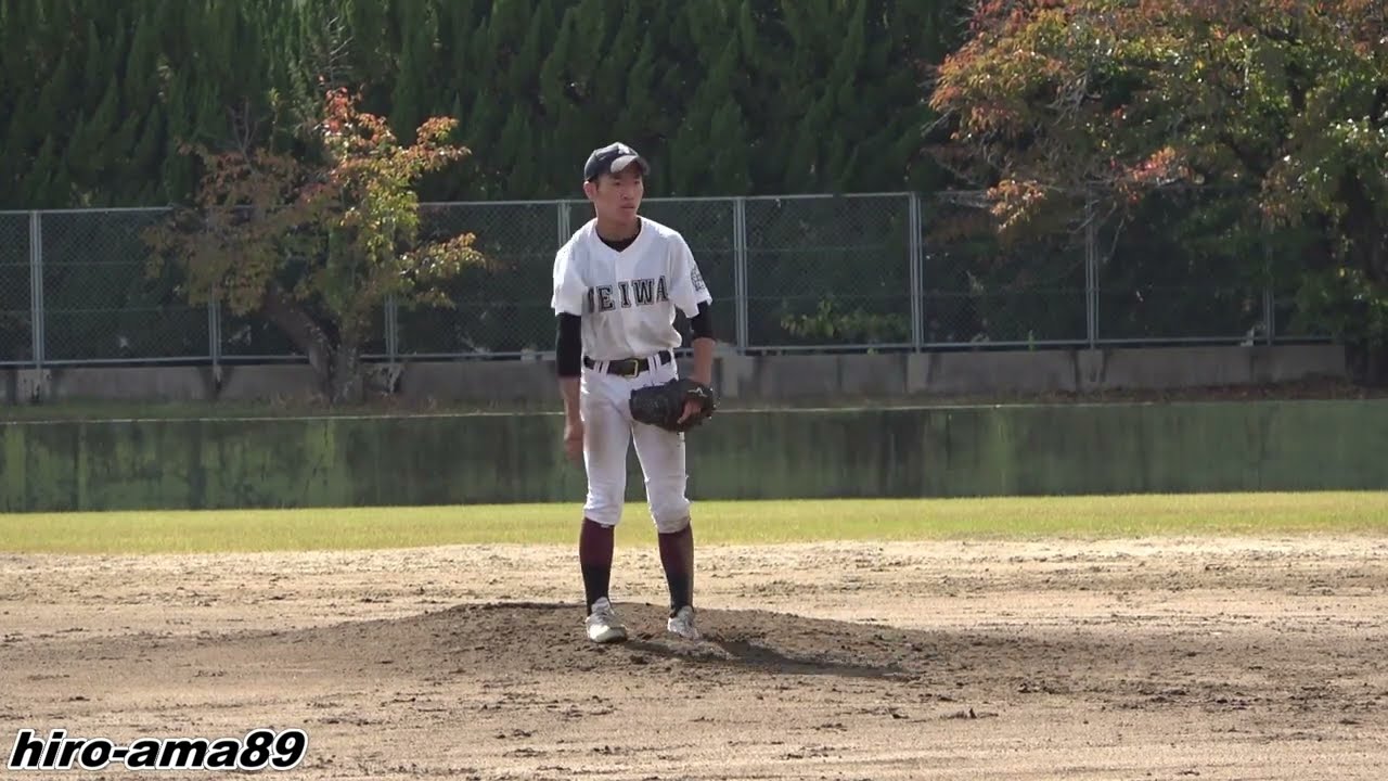 《中体連》【】清和中学校の背番号１【】《新人戦広島市大会》