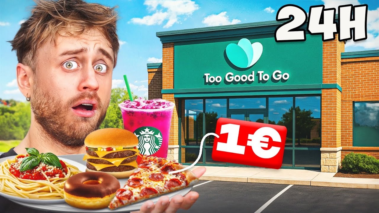 Je mange TOO GOOD TO GO pendant 24H 😱 (c'est abusé…)