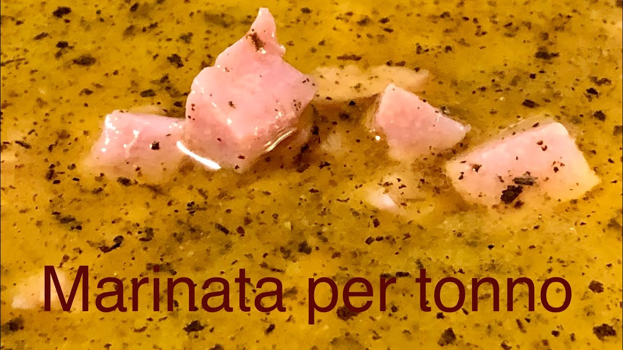 Marinata per Tonno fresco #micheleincucina #tonno #marinatura