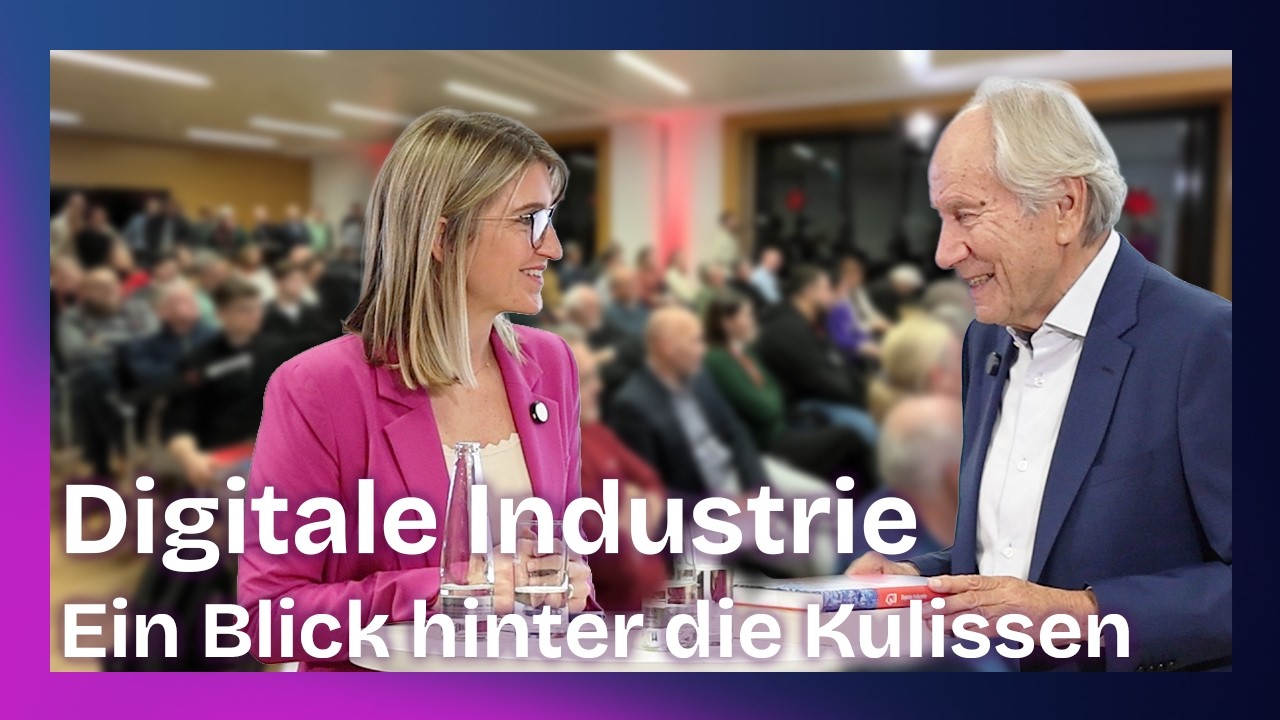 Digitale Industrie - Prof. Dr. Scheer im interview über sein neues Buch