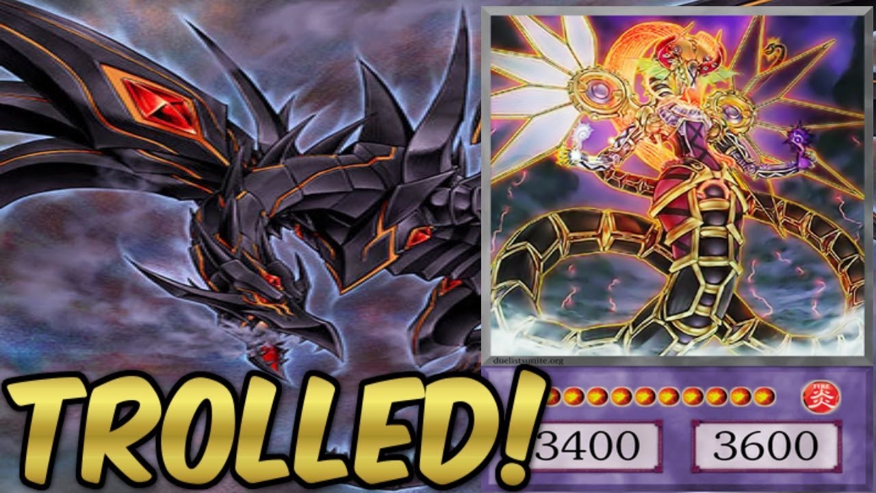 MARIO TROLLED ME?! (Yugioh Red-Eyes Synchro vs Infernoids)