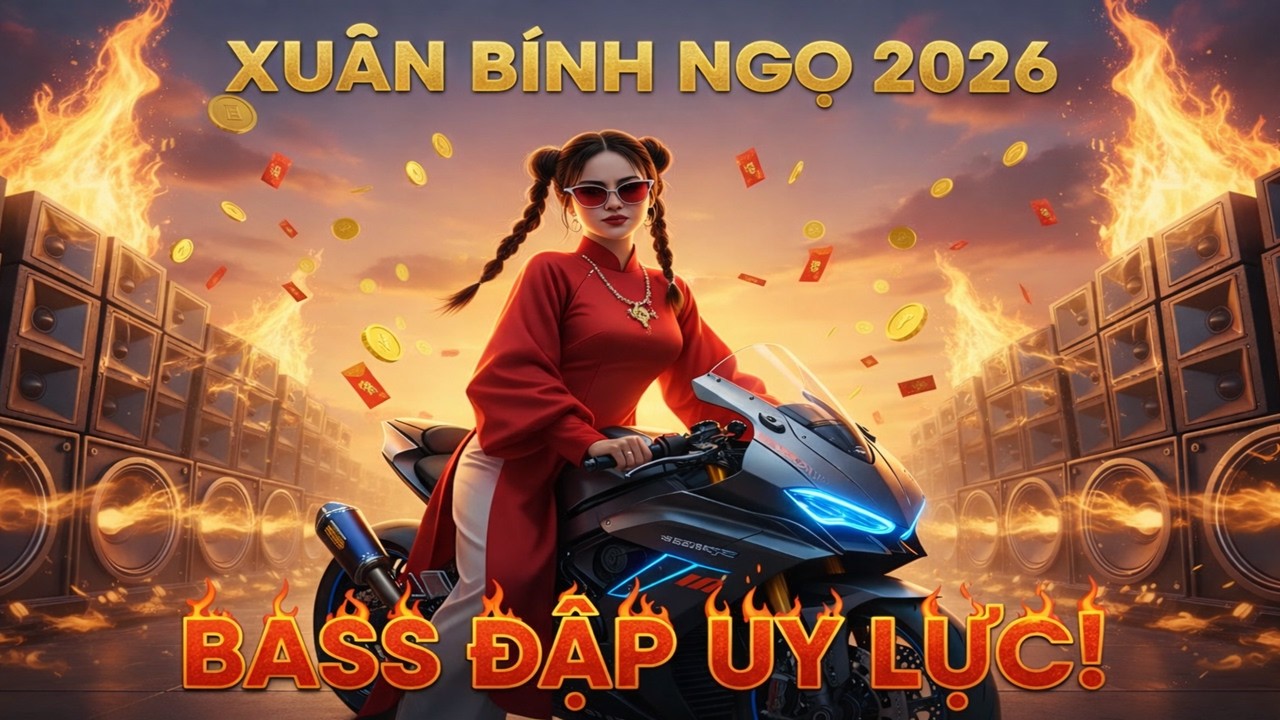 Disco Remix Nhạc Xuân 2026 – Liên Khúc Tết Bính Ngọ Bass Dập Uy Lực | Mã Đáo Thành Công 🐎🔥🔊