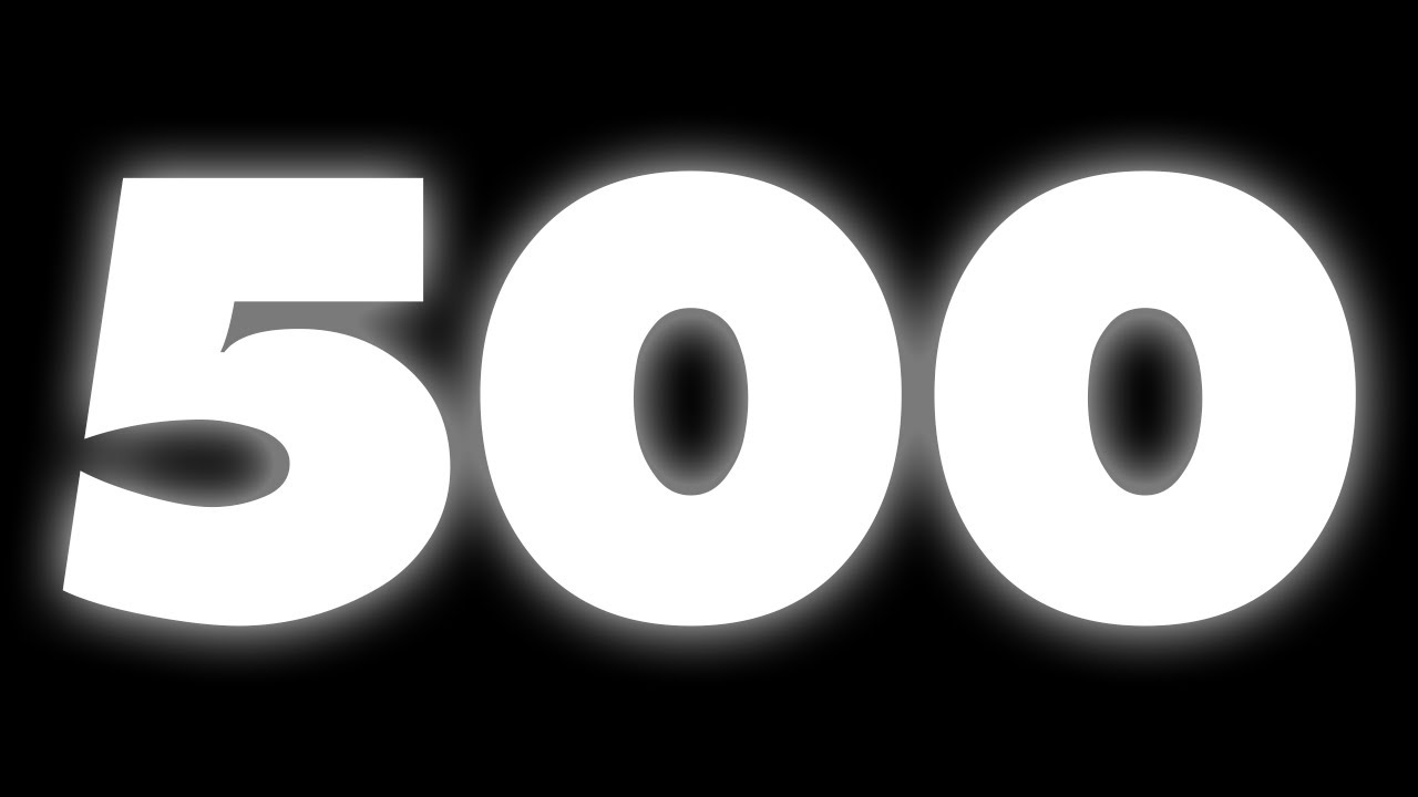 Thanks For 500 + Time Capsule