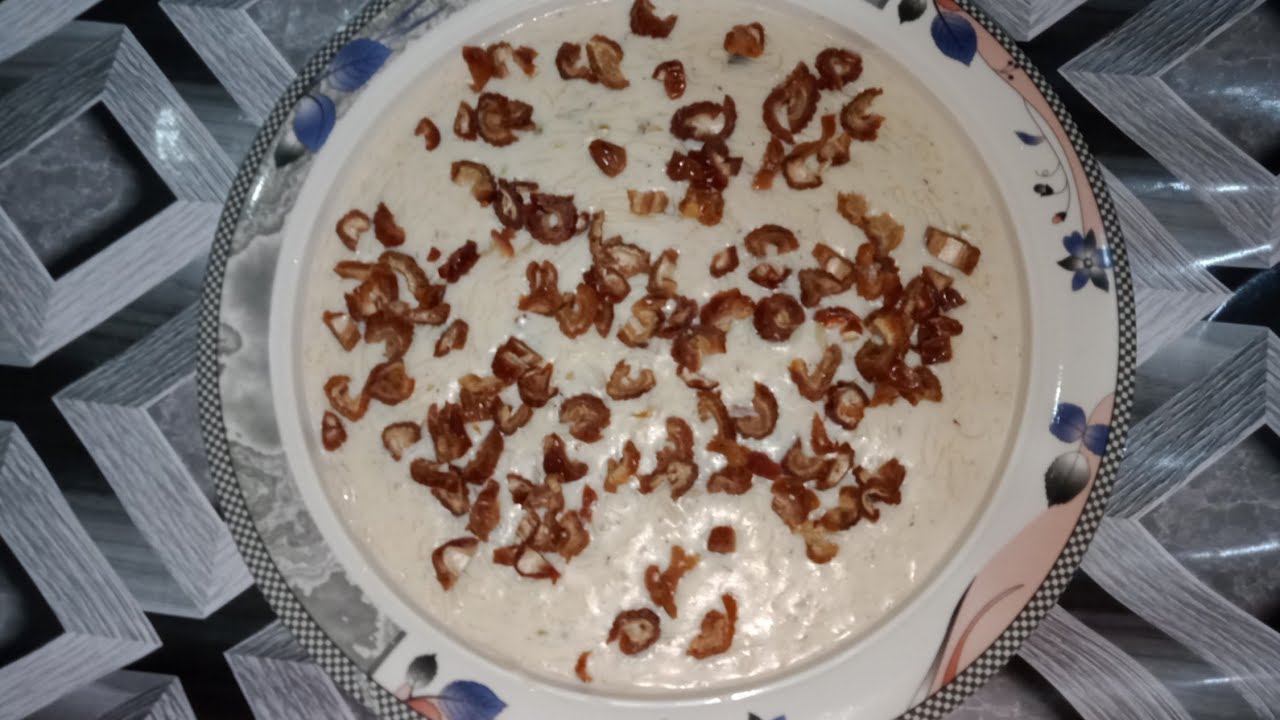 Sheer khurma | Eid Special Recipe | Famous Dessert  | life and taste with qaiser | عید شیر خرمہ