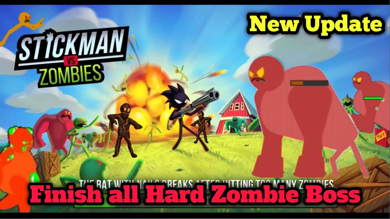 ông trùm Chương 1-8 cấp 10 Stickman Zombie Bắn súng Cập nhật mới 2020 Mobile MOBA Việt VN