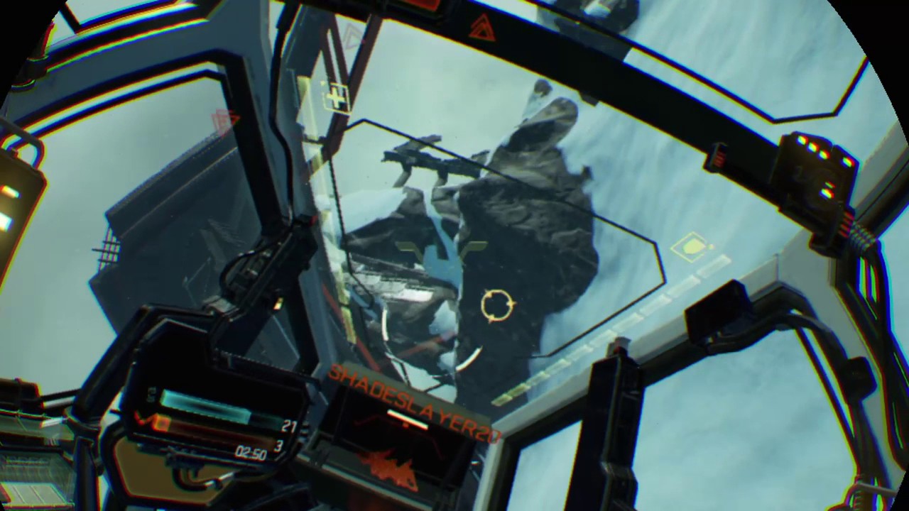 EVE: Valkyrie Groundrush update Solitude map PSVR gameplay