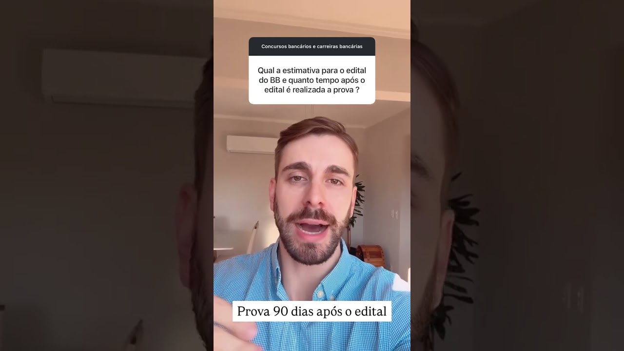 ESTIMATIVA DE EDITAL DO BB? #concursobb #concursobancodobrasil
