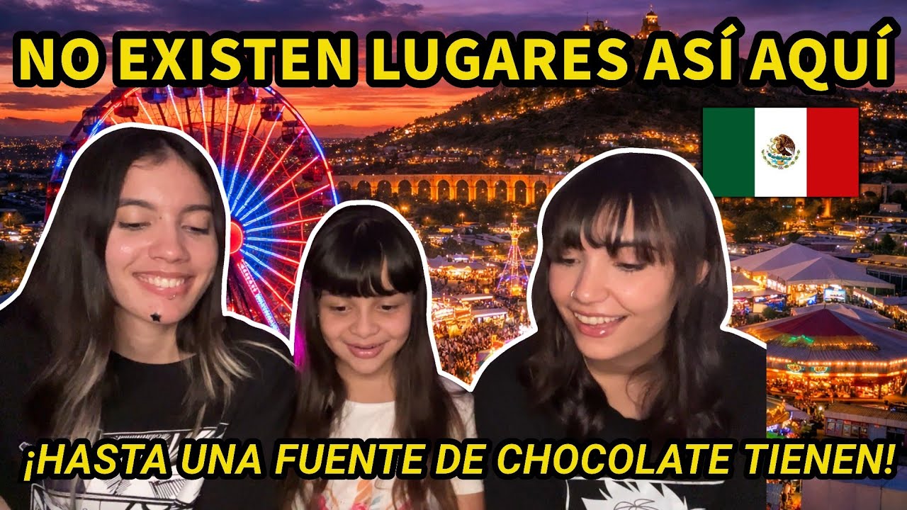 🇲🇽🎡 MI HERMANITA reacciona a la IMPRESIONANTE FERIA de ZACATECAS 😱