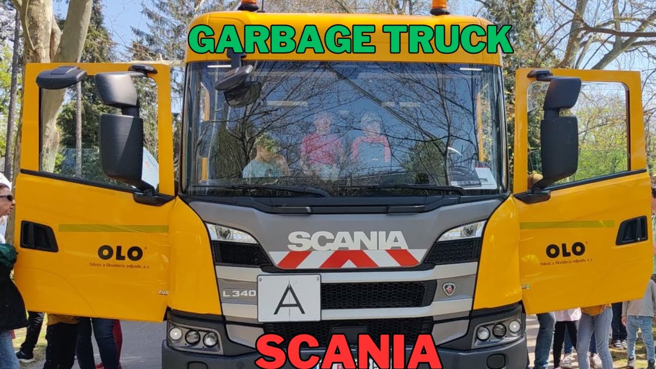 Scania L340 Garbage Truck Walkaround !