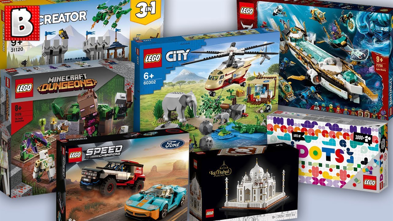 LEGO Summer 2021 Set Revealed! Ninjago, Minecraft, Disney Friends, Harry Potter, Creator, and MORE!
