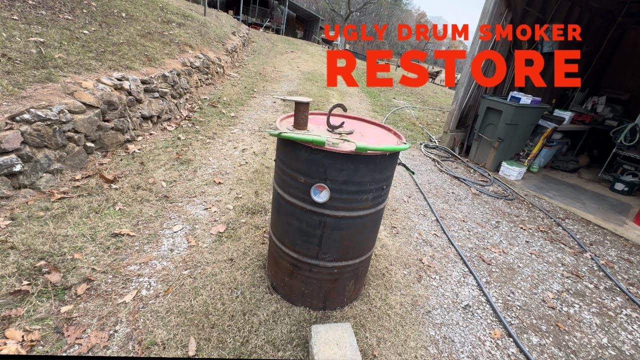 Ugly Drum Smoker (UDS) Restoration