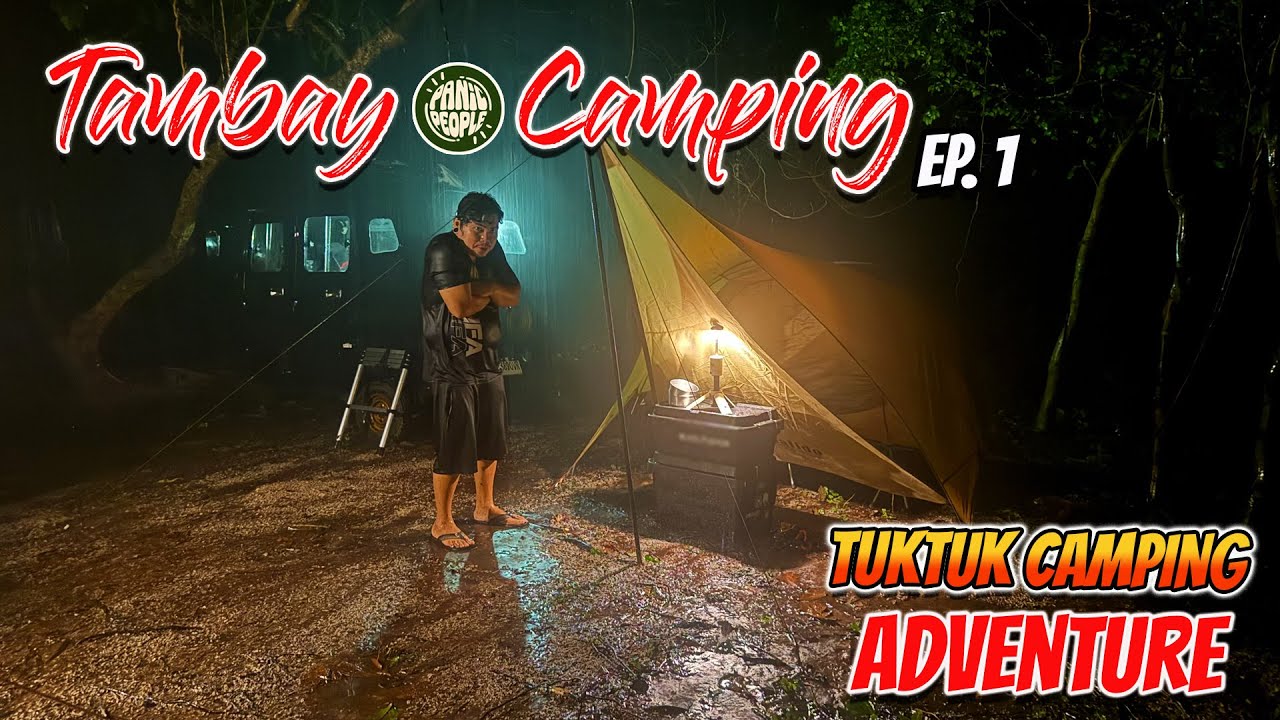 TAMBAY CAMPING IN PALAUIG, ZAMBALES CAMP SITIO TANGAL | Tuktuk Camping Adventure
