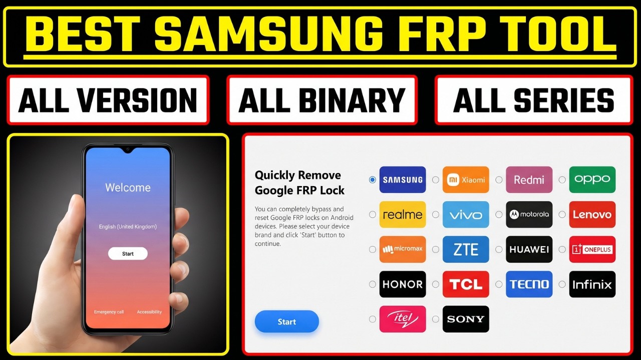 Best Samsung Frp Tool 2026|1 Click Frp Remove| All Version |All Binary|All Series|100% Work| DR.Fone