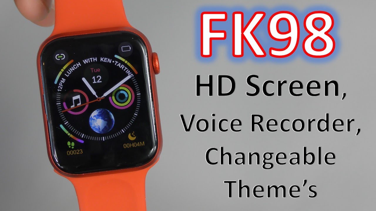 FK98 Series 6 Smartwatch With HD Display, Voice Recorder & Much More Feature's: Unboxing & Review