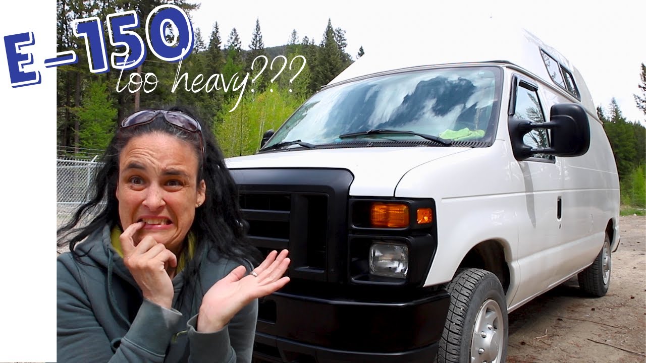 Can my van handle my HIGHTOP? Total weight with van build, finding place to sleep and cooking in van