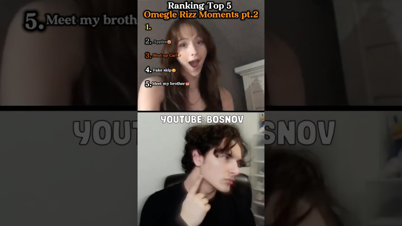 Ranking Top 5 Omegle Rizz Moments pt 2😍😎