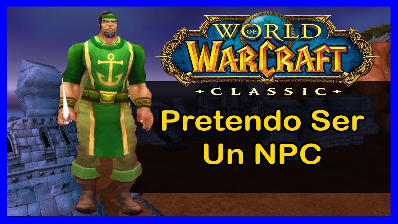 Pretendo Ser Un NPC... ¡Y FUNCIONA!