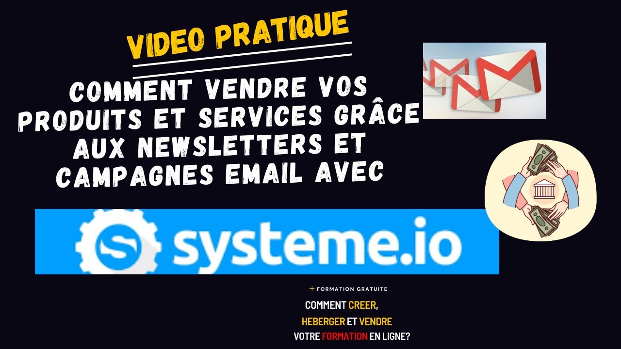 Comment cr&eacute;er des newsletters et campagnes pour promouvoir vos produits et services avec system io.