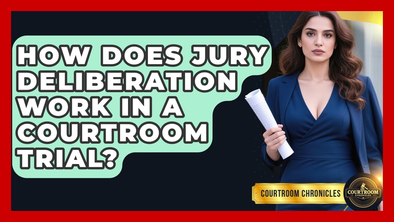 How Does Jury Deliberation Work In A Courtroom Trial? - Courtroom Chronicles