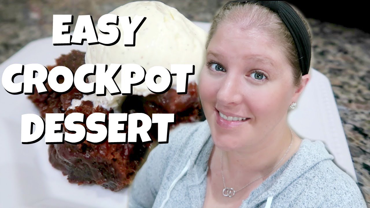 CROCKPOT CHOCOLATE PUDDING CAKE | CROCKTOBER EPISODE #4