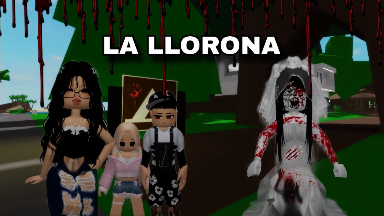 La llorona 😳😰 | Historia de Roblox 