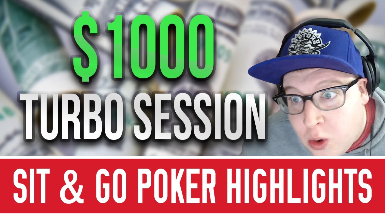 $1000 Turbo Sit & Go Highlights