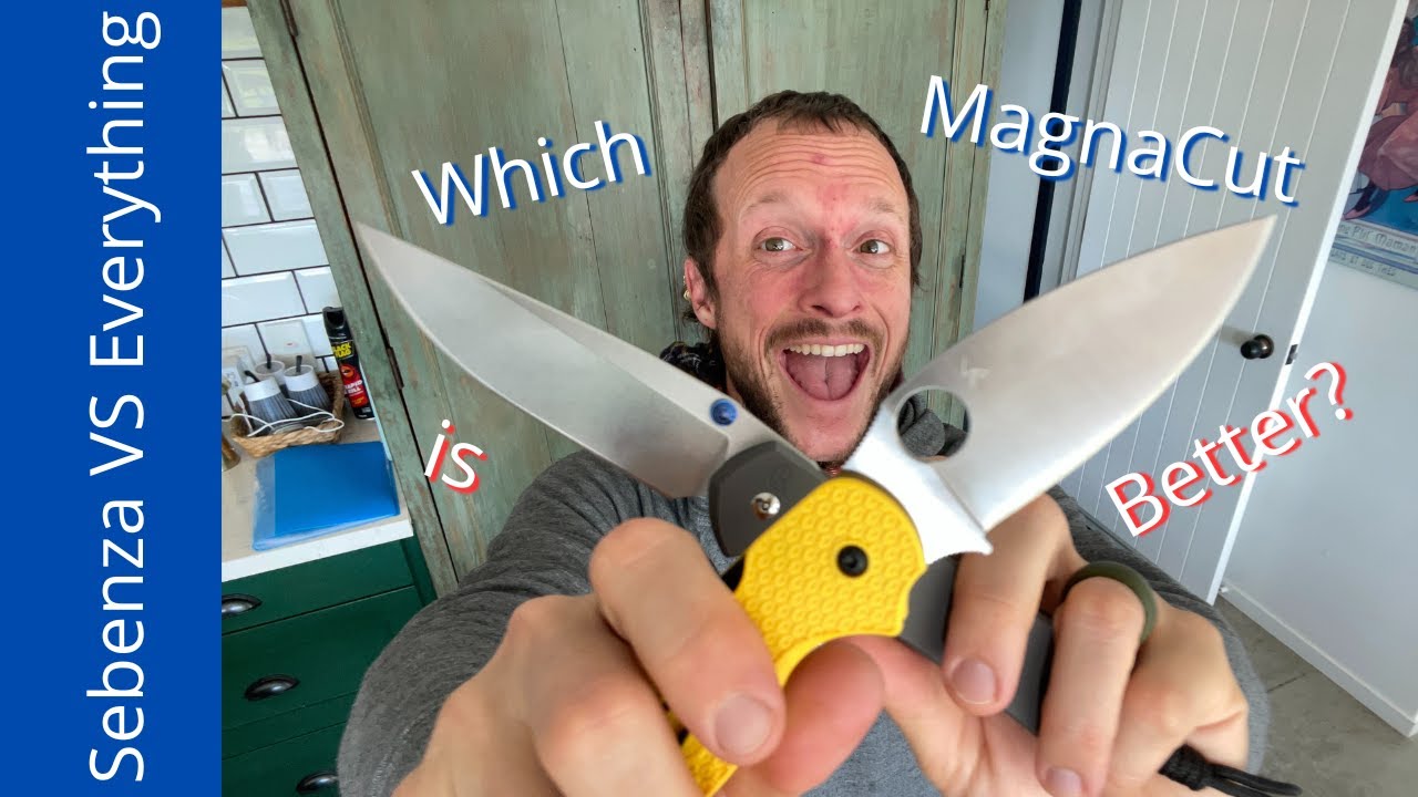 MagnaCut Showdown! CRK Sebenza и нож Spyderco Sage 5 Salt
