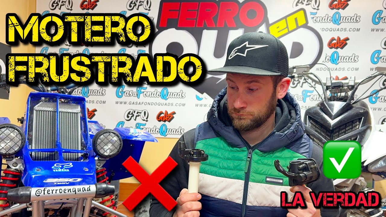 PUÑO DE GAS vs GATILLO en QUAD | PUÑO: El refugio de los MOTEROS FRUSTRADOS