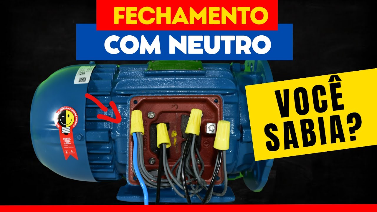 NEUTRO NO FECHAMENTO ESTRELA EM 380V - VOU TE MOSTRAR COMO FUNCIONA