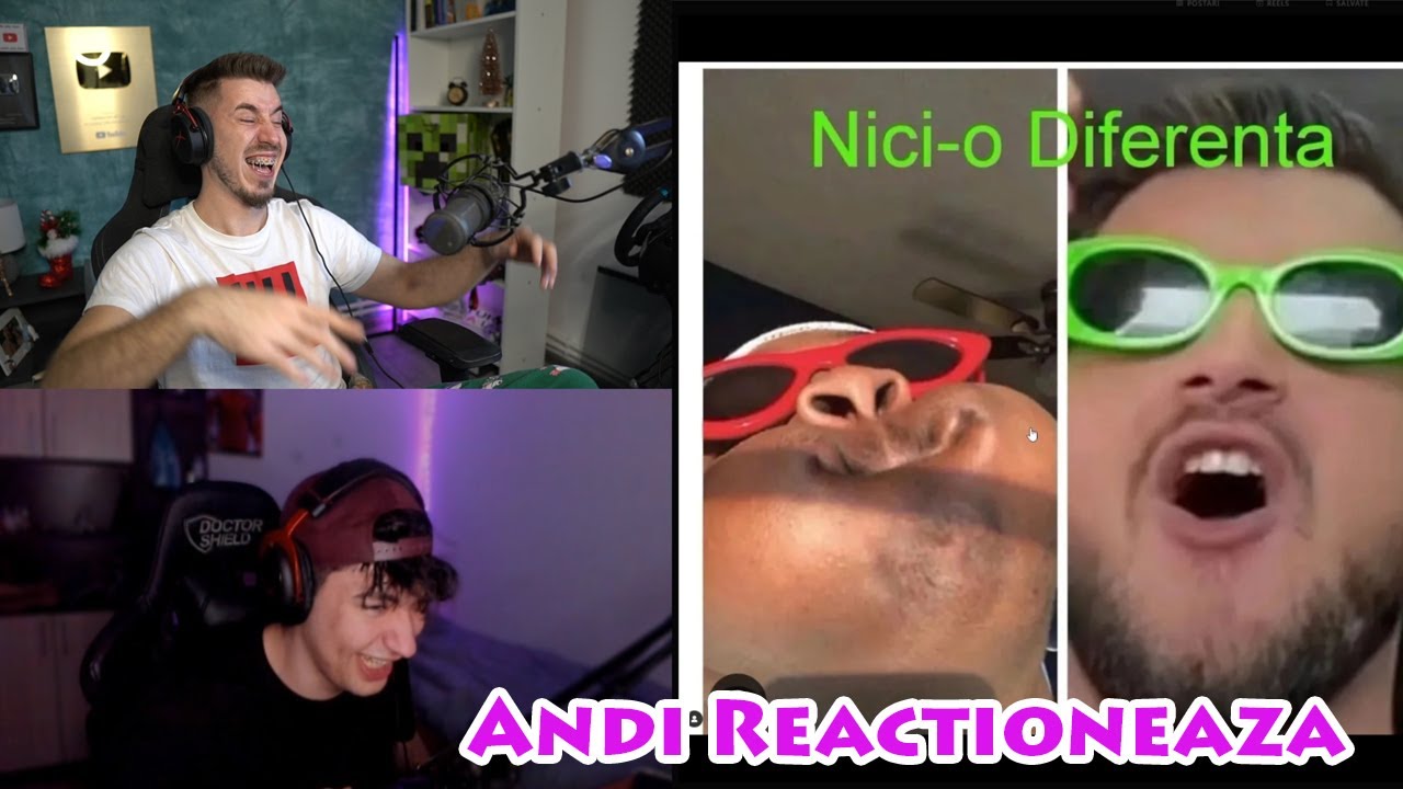 Andi reactioneaza la MEME-URI pe INSTAGRAM! 🤣