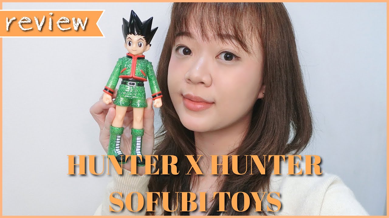 REVIEW MAINAN HUNTER X HUNTER GON FREECSS SOFUBI TOYS JAPANESE SOFT VINYL