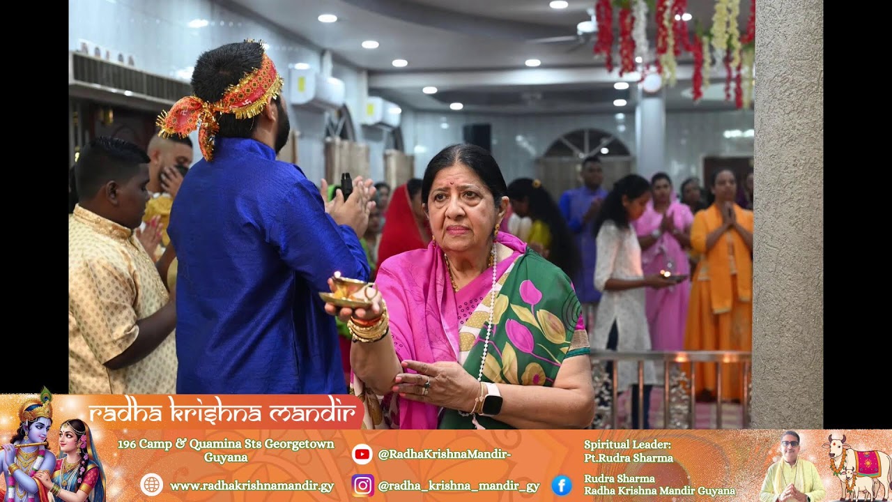 RADHA KRISHNA MANDIR GUYANA, Special Purnima Satsang, February 1st, 2026.