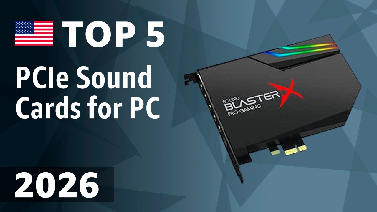 TOP&mdash;5. Najlepsze karty dźwiękowe PCIe do komputer&oacute;w PC w 2026 roku