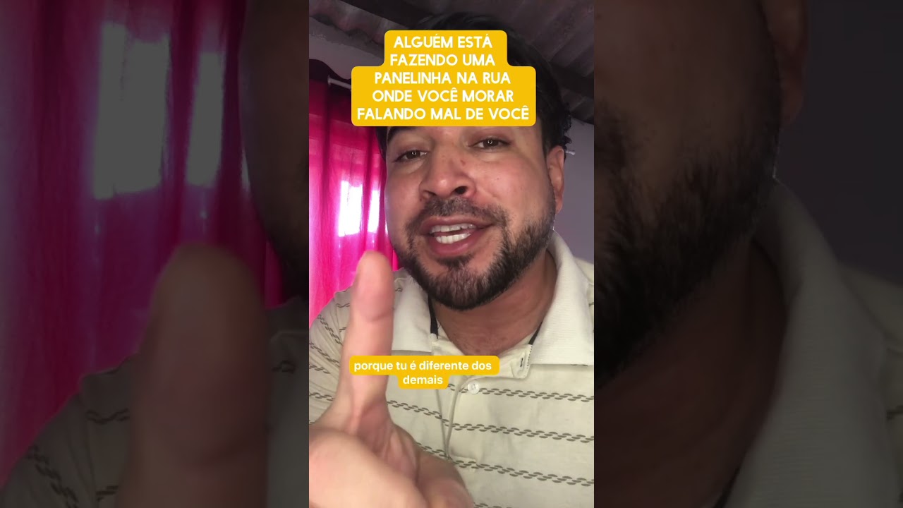 Alguém está fazendo uma panelinha na rua onde você mora falando mal de você 