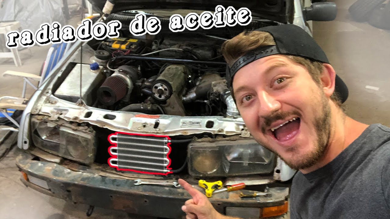 INSTALANDO RADIADOR DE ACEITE || Ford Sierra XR4 Drifter