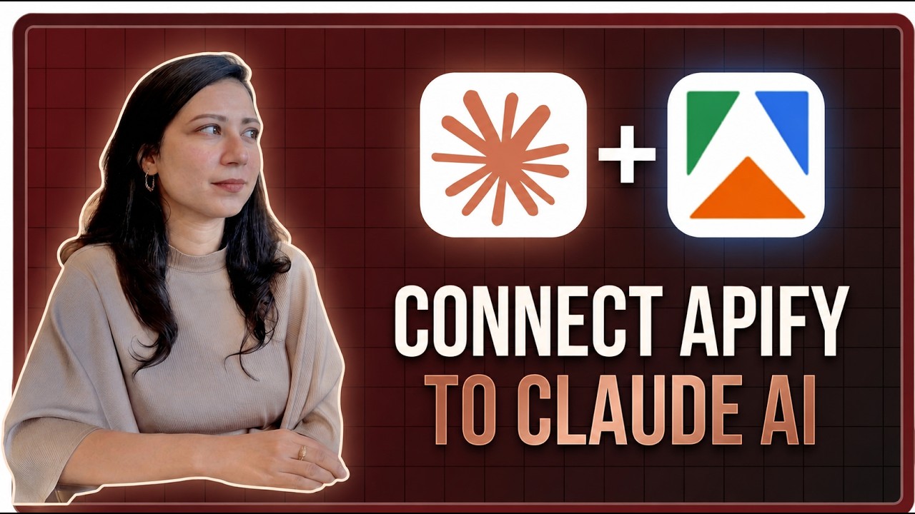 How to Connect Apify with Claude  &mdash; Scrape anything