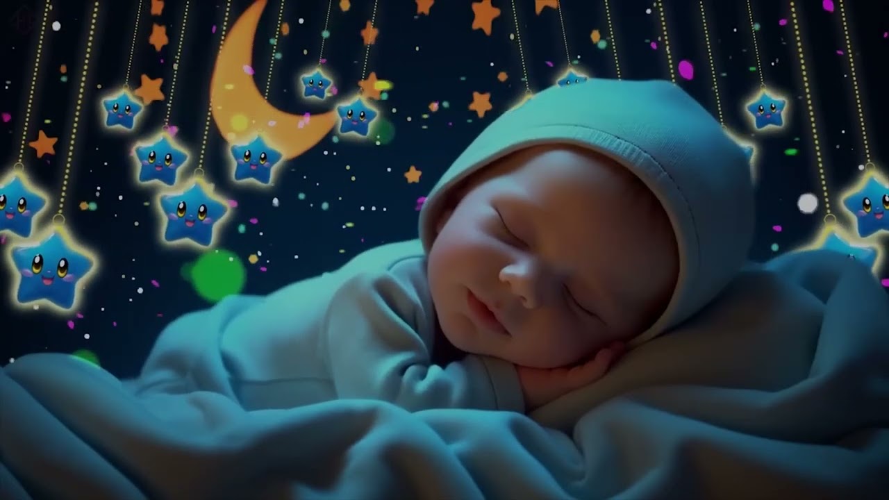 Baby Sleep Music 🎵 Mozart & Brahms Lullaby 🌙 Feel Safe, Calm, and Drift Into Deep Sleep