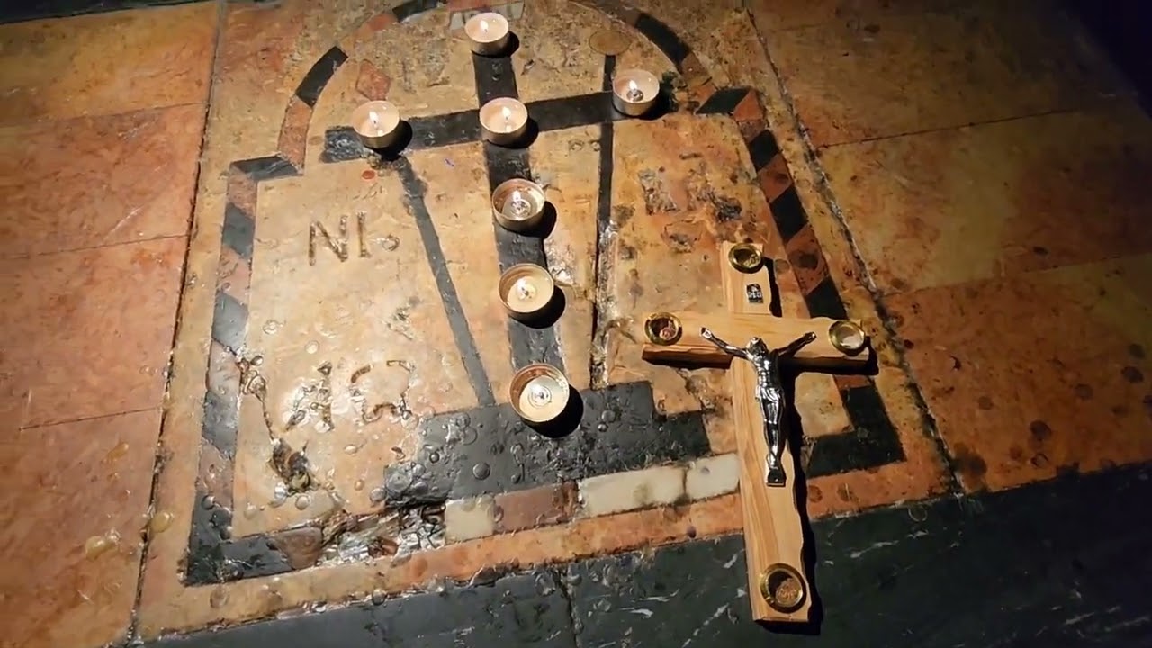 Here St. Helena found the cross on which Jesus was crucified-Church of the Holy Sepulchre, Jerusalem