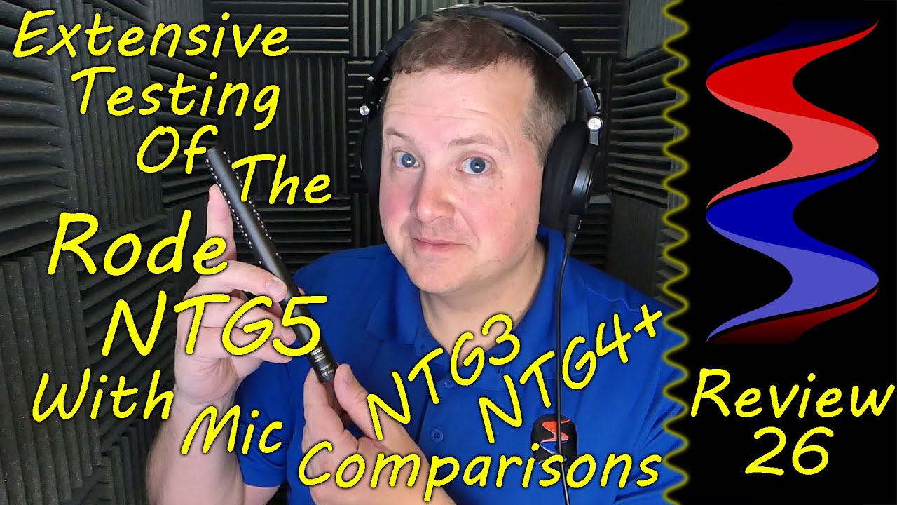 Extensive Testing and Review of the Rode NTG5 Microphone vs NTG3 and NTG4+ - Sound Speeds Review