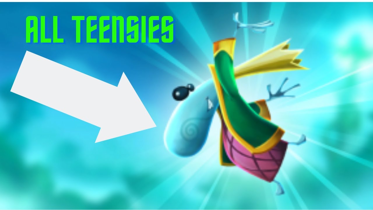 Rayman Legends-- All Teensie Locations (First Level)