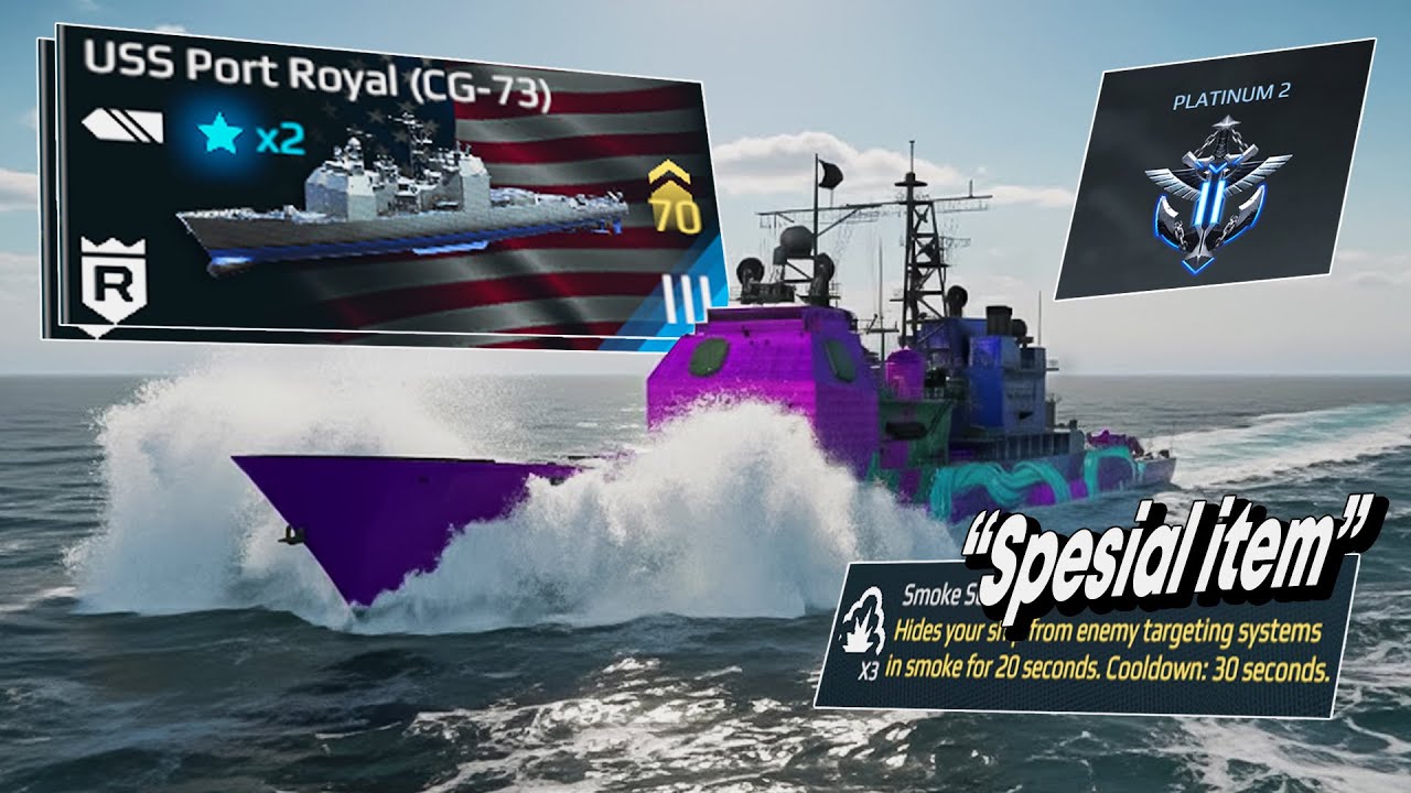 JANGAN COBA INI! USS Port Royal (CG-73) Cruiser Dollars Bikin Lawan MENYERAH! - Modern Warships